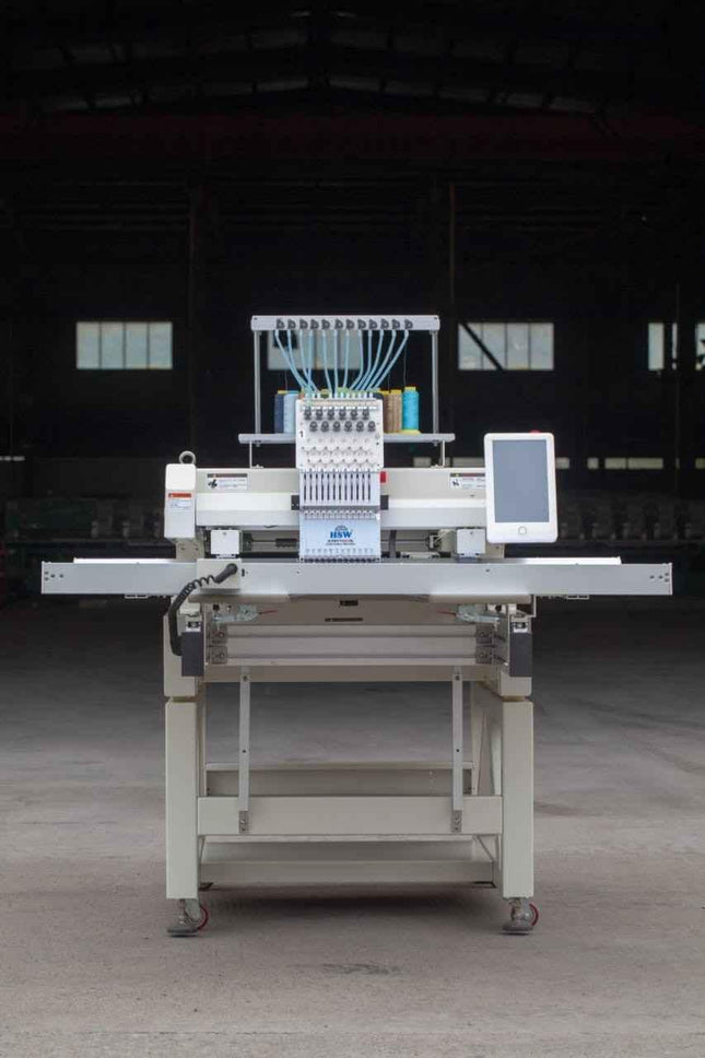 HSW 3248 Single Head Embroidery Machine  Bigger frame area 32x48 inches (800x1200mm)