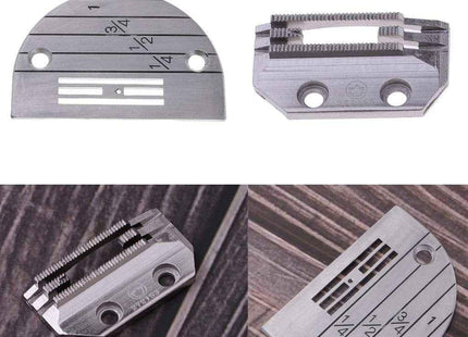 E12 Feed Dog and Needle Plate Set Industrial Sewing Machine Part Attachments