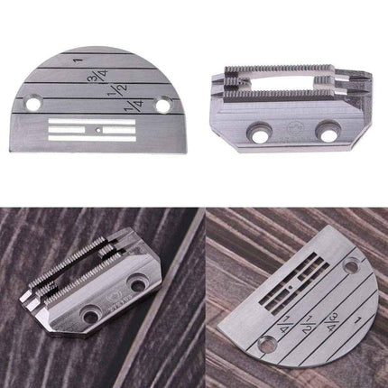 E12 Feed Dog and Needle Plate Set Industrial Sewing Machine Part Attachments