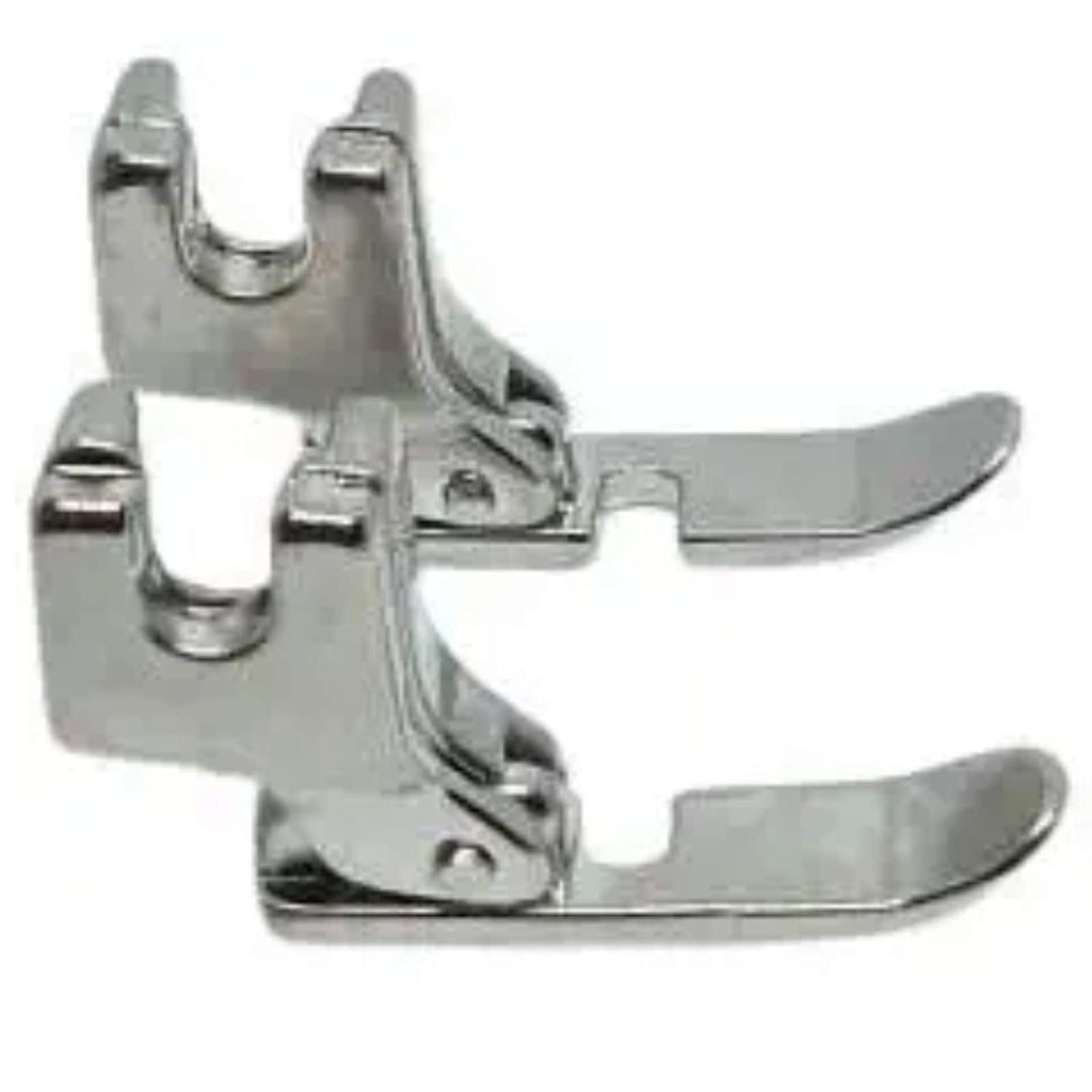 DevCart Zipper Pressure Foot Sewing Machine Piping Pressure Foot Single for Home Sewing Machine, Left and Right P36N P36LN
