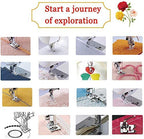 SYGA Home Professional Sewing Machine Presser Feet Kit (Set Of 32 Silver)