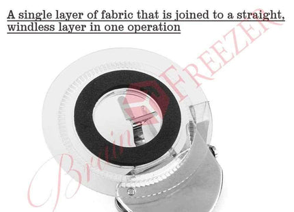 Brain Freezer Sewing Machines Embroidery Foot Compatible with Butterfly Brother Singer Janome Juki