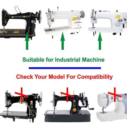 Omkar Tailor Ordinary Presser Foot P351, Teflon Presser Foot T35, Left Presser Foot P36N & Right Presser Foot P36LN for Tailor