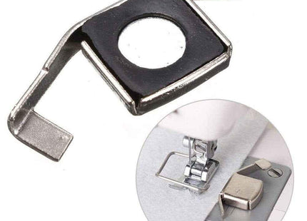 Household DIY Metal Universal Magnetic Seam Guide Press Feet Crafts Parts for Domestic Industrial Sewing Machine