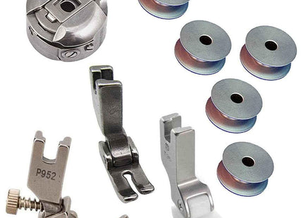 Omkar Tailor Bobbin, Bobbin Case and Presser Foot Number - P952, P351, T35 Presser Foot for Tailor