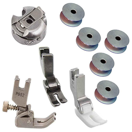 Omkar Tailor Bobbin, Bobbin Case and Presser Foot Number - P952, P351, T35 Presser Foot for Tailor