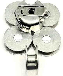 HAYA Bobbin case with Alumunium Bobbins for Industrial Sewing machines Compatible jack Juki Zoje Brother Power Direct drive