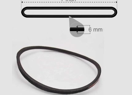 Sewing Machine Belt for Domestic Sewing Machine Motor Universal (Black) - 2pcs Parts