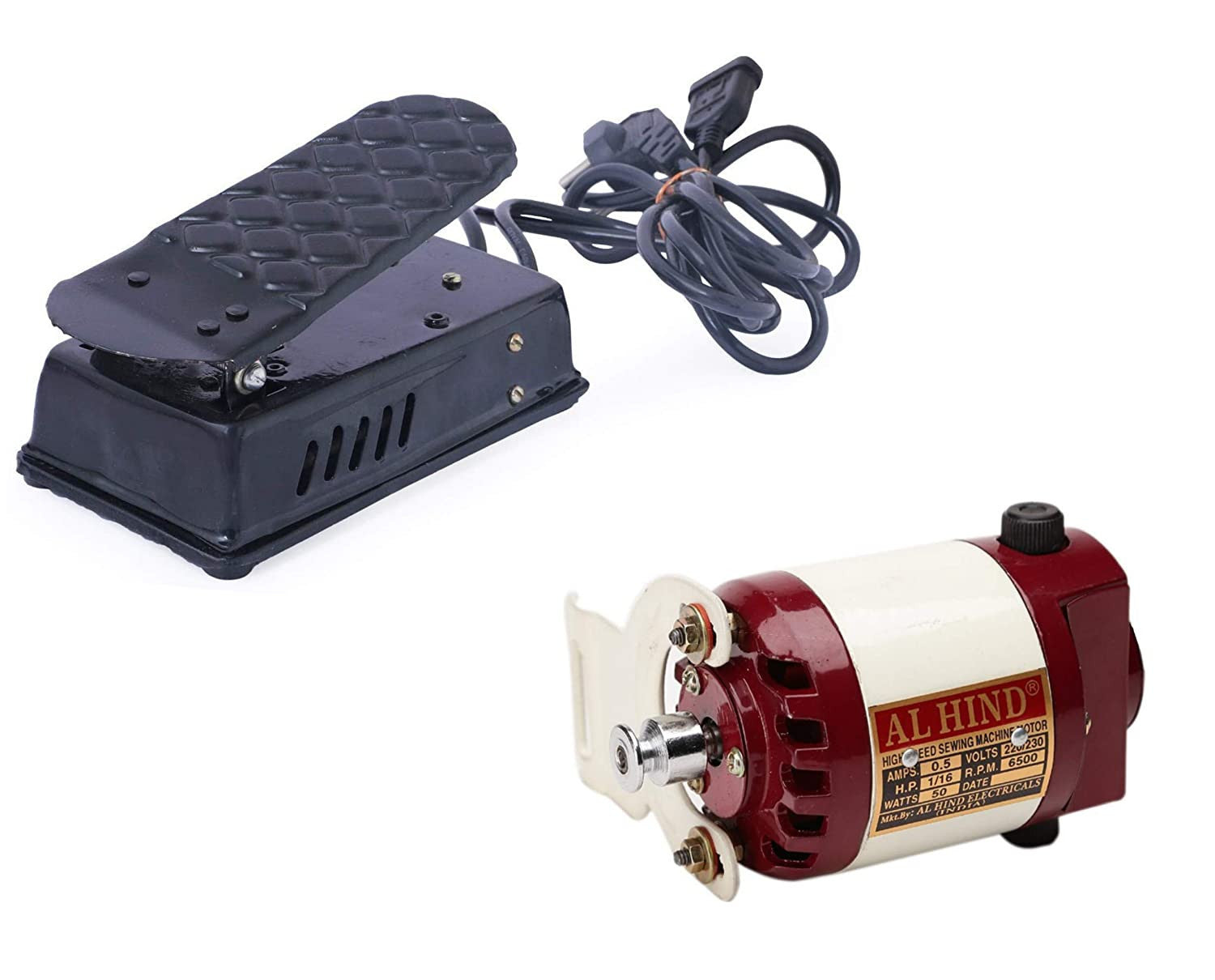 Al - Hind Mini Sewing Machine Motor Full Copper Winding
