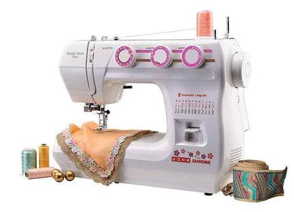 Usha Janome Wonder Stitch Plus With Hard Cover And More Advanced Features