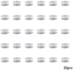 30pcs Aluminum Metal Bobbins for All Tailor, High Industrial Sewing Machine and Umbrella Sewing Machine Parts
