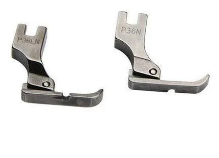 Cast Iron Unilateral Presser P36LN/P36N Industrial Flatcar Right Left Foot Zipper Sewing Machine Parts (Steel) - Bazar91