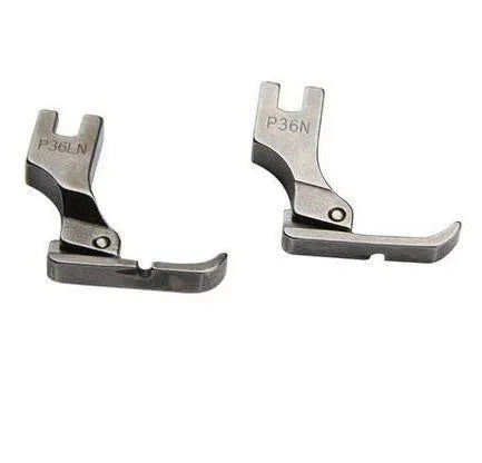 Cast Iron Unilateral Presser P36LN/P36N Industrial Flatcar Right Left Foot Zipper Sewing Machine Parts (Steel) - Bazar91