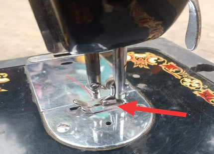 Pressure Foot Single Left and Right P36N P36LN for Home Sewing Machine Pack of 2, Silver - Bazar91