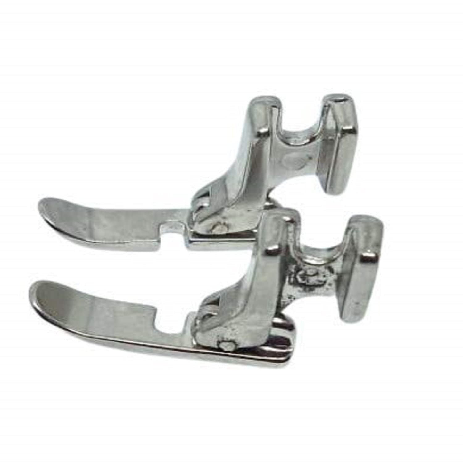 Pressure Foot Single Left and Right P36N P36LN for Home Sewing Machine Pack of 2, Silver