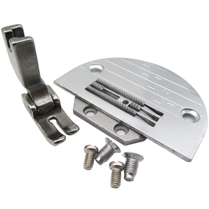 E Type Feed Dog, Needle Plate and Presser Foot Set for Tailor, High Industrial Sewing Machine and Umbrella Sewing Machine Parts - Bazar91