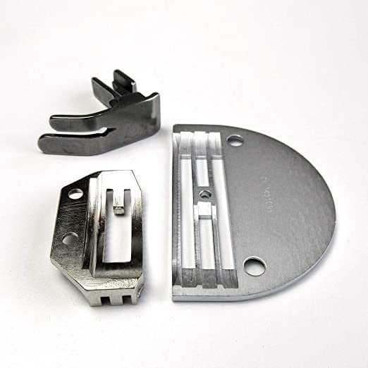 E Type Feed Dog, Needle Plate and Presser Foot Set for Tailor, High Industrial Sewing Machine and Umbrella Sewing Machine Parts