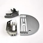 E Type Feed Dog, Needle Plate and Presser Foot Set for Tailor, High Industrial Sewing Machine and Umbrella Sewing Machine Parts