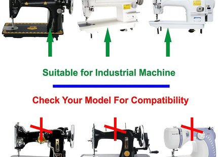E Type Feed Dog, Needle Plate and Presser Foot Set for Tailor, High Industrial Sewing Machine and Umbrella Sewing Machine Parts - Bazar91