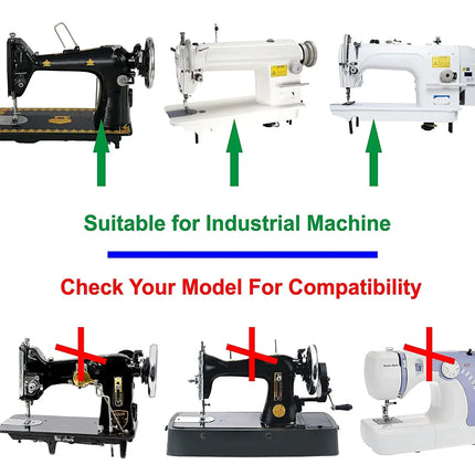 E Type Feed Dog, Needle Plate and Presser Foot Set for Tailor, High Industrial Sewing Machine and Umbrella Sewing Machine Parts - Bazar91