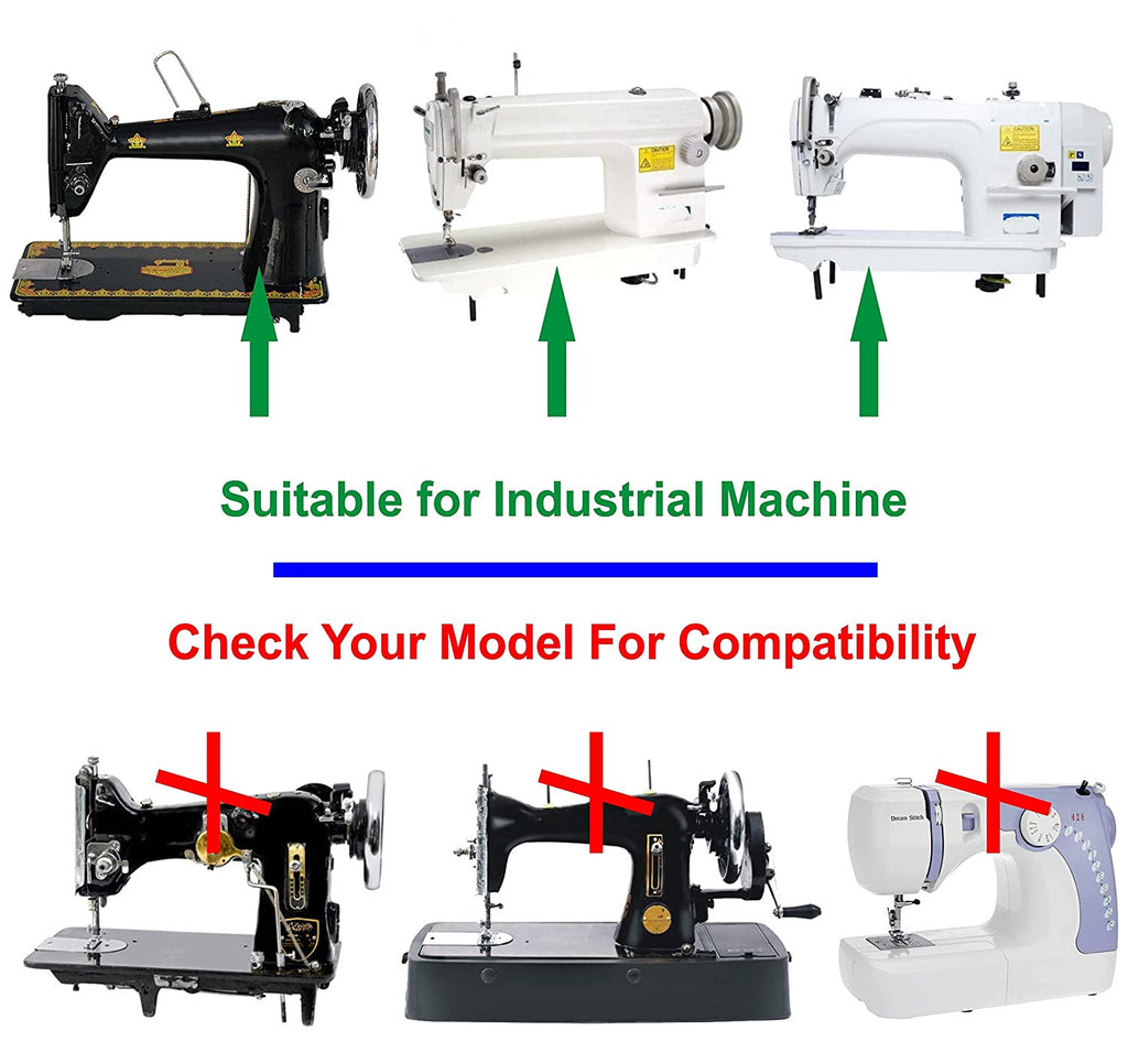 E Type Feed Dog, Needle Plate and Presser Foot Set for Tailor, High Industrial Sewing Machine and Umbrella Sewing Machine Parts