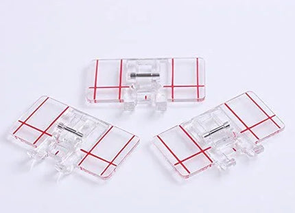 Boundless® Domestic Sewing Machine Parts Presser Foot Border Guide Foot 605 for Janome Brother Juki