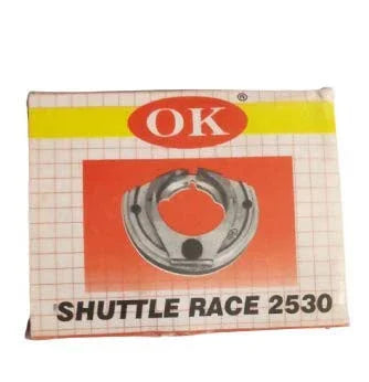 Shuttle Race (Grey Glossy, Ok Brand) for Singer Merritt Pooja sapna Sewing Machine Indian People Call him naal