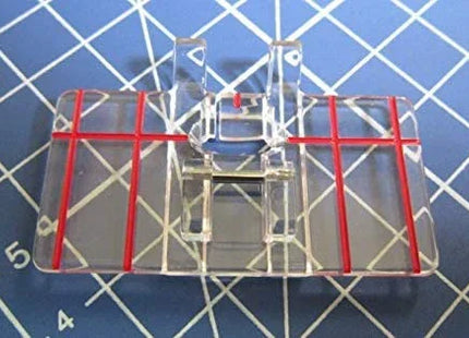 Boundless® Domestic Sewing Machine Parts Presser Foot Border Guide Foot 605 for Janome Brother Juki and So On 6Mm