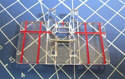 Boundless® Domestic Sewing Machine Parts Presser Foot Border Guide Foot 605 for Janome Brother Juki and So On 6Mm