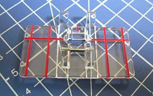 Boundless® Domestic Sewing Machine Parts Presser Foot Border Guide Foot 605 for Janome Brother Juki and So On 6Mm