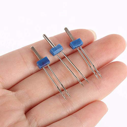 Boundless® Double Twin Needles Wrinkled Sewing Presser Foot for Brother Sewing Machine Parts Househeld Tools: Light Grey