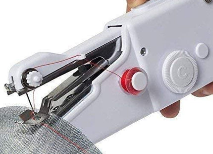 P M H Handy Sewing/Stitch Handheld Cordless Portable White Sewing Machine for Home Tailoring,