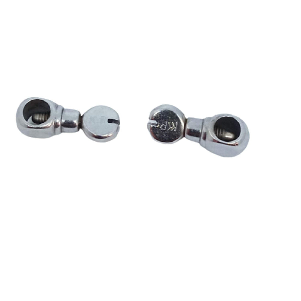 KING Needle clamp chutki Screw Holder for sv Old Model Home Sewing Machine Silver Pack of 2