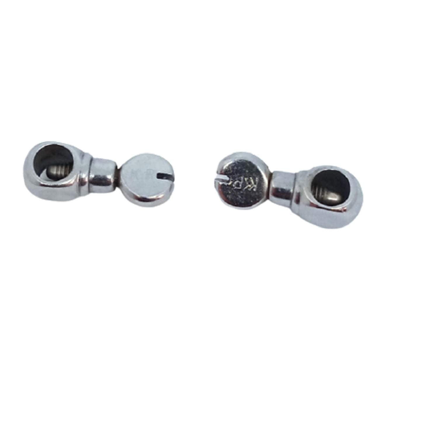 KING Needle clamp chutki Screw Holder for sv Old Model Home Sewing Machine Silver Pack of 2
