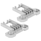 Feed Dog, Fine Workmanship Sewing Machine Part, Iron Anti-Corrosion 2pcs for Home DIY Home