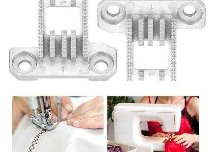 Feed Dog, Fine Workmanship Sewing Machine Part, Iron Anti-Corrosion 2pcs for Home DIY Home