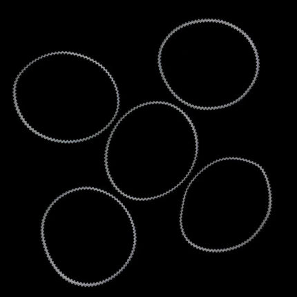 5pcs Household Sewing Machine Parts Motor Belts for Bernina Janome 32.5cm