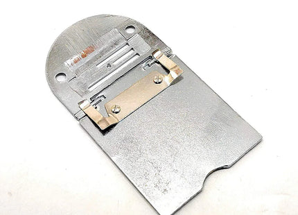 Folding Slide Needle Plate for Domestic Sewing Machines