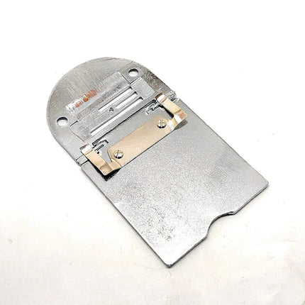 Folding Slide Needle Plate for Domestic Sewing Machines
