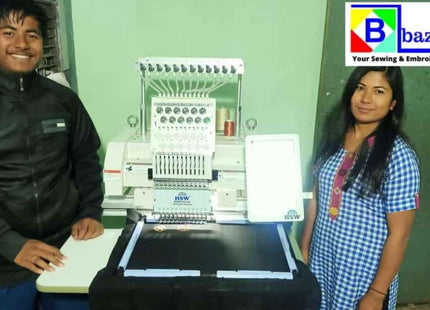 HSW 1218 Single Head Computerized Embroidery Machine