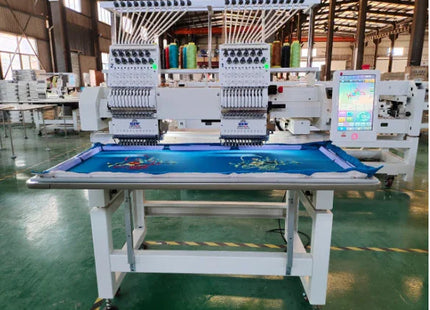 HSW 2X2424 Double Head Embroidery Machine