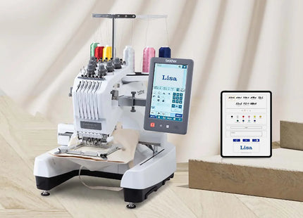 Brother PR 680W Single Head Embroidery Machine With HD LCD Screen
