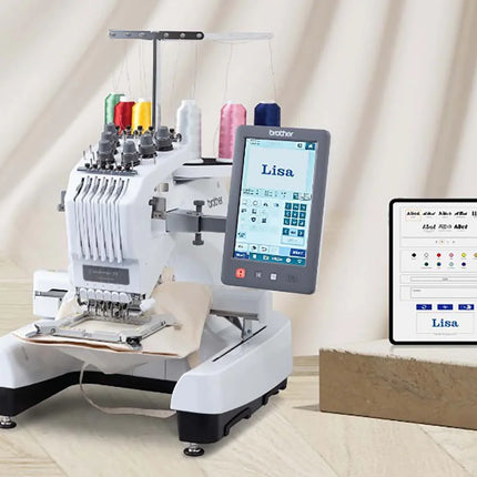 Brother PR 680W Single Head Embroidery Machine With HD LCD Screen