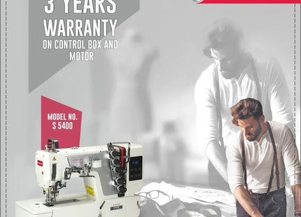 Singer Direct Drive 5 Thread Flatlock-S5400 only on bazar91 - Bazar91