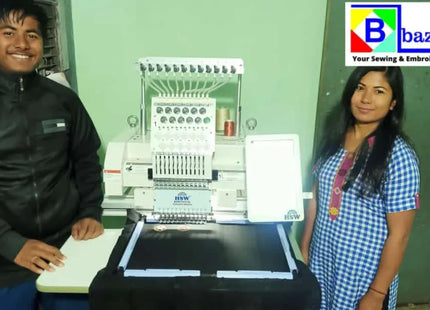 HSW 1218 Single Head Computerized Embroidery Machine