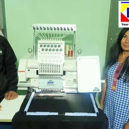 HSW 1218 Single Head Computerized Embroidery Machine