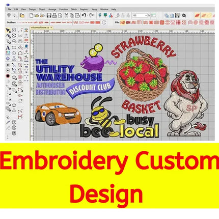 Make Your Custom Embroidery File For Your Embroidery Machine - Bazar91