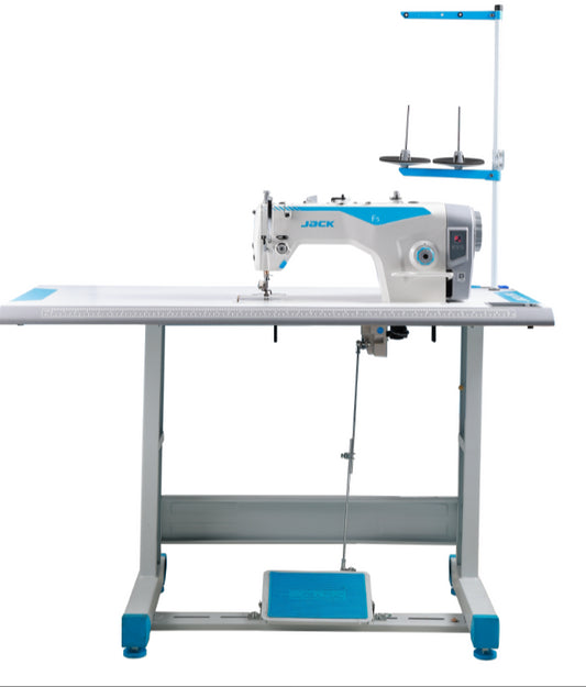 Jack F5-HL Large Hook Lock Stitch Direct Drive Energy Saving Sewing Machine With Complete Set