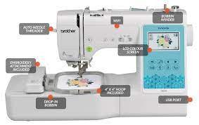 Brother Innov is M370 Computerised Sewing And Embroidery Machine WIFI Mobile Connectivity - Bazar91