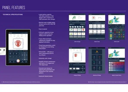 Ricoma SWD 1501 10S Commercial Embroidery Machine 500x800 MM - Bazar91